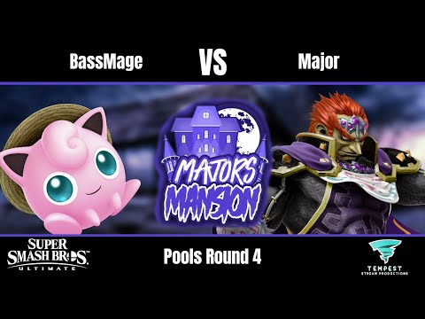 BassMage (Jigglypuff) vs Major (Ganondorf) - Ultimate Pools Winners Round 4 - Major's Mansion