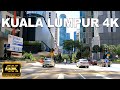 KUALA LUMPUR 4K 60FPS DRIVING AROUND KLCC