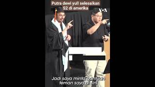 Download lagu Dewi Yull's son completes his Masters in America #viral #shorts mp3 Download lagu Dewi Yull's son completes his Masters in America #viral #shorts mp3