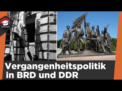 The politics of the past in West and East Germany explained simply - denazification, politics fro...