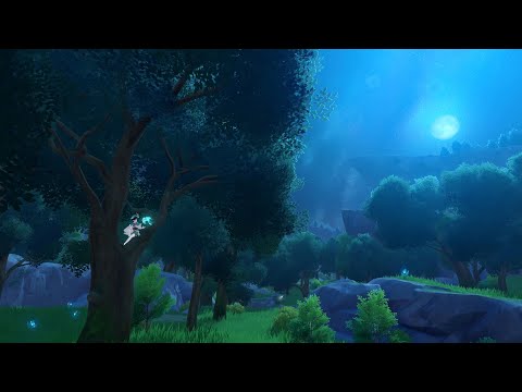 【4K】Teyvat Scenery l The Beautiful World of Genshin Impact