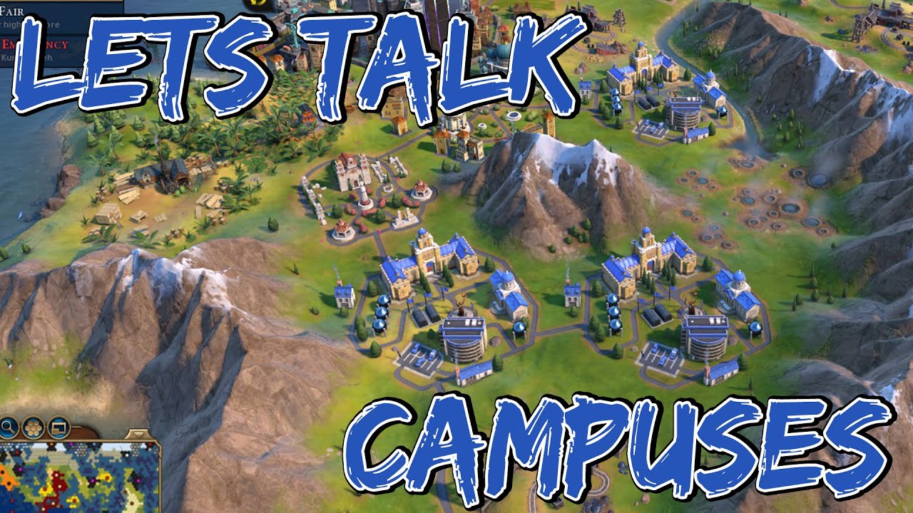 Let's Talk Campuses...and Science - Civilization 6 Tutorial - Post April 2021 Update!
