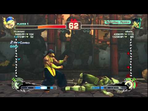 SSF4 AE Ver. 2012: HI-misen [Yun] vs. aikata [Bison] - PSN Ranked Match
