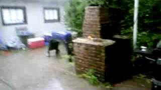 preview picture of video 'Edmonton Hail Storm 07/27/2008'