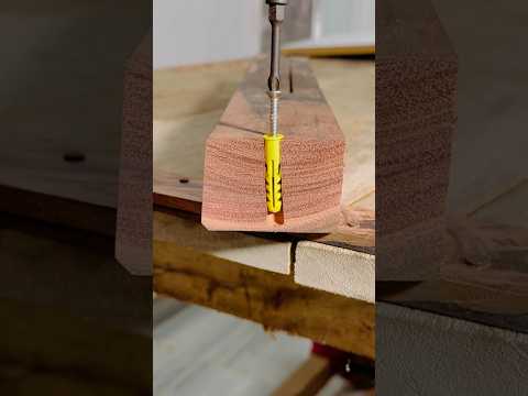 This is how plastic wall anchors(wall plugs) works #diy