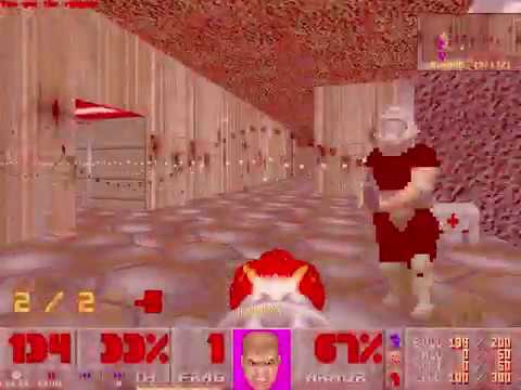 RafaelB x MauricioX in DooM 2 Duel REMIX map09 - MauricioX's view