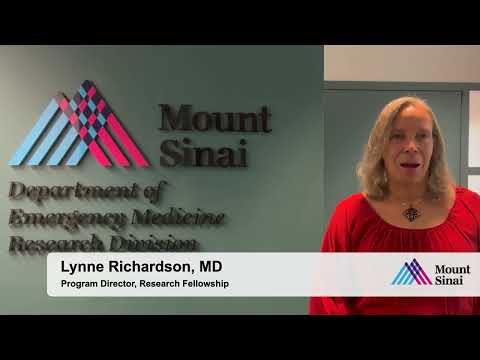 Mount Sinai Health System Emergency Medicine Research Fellowship