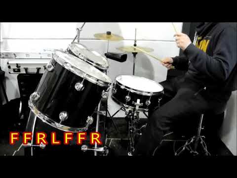 FAST HARDCORE PUNK DRUM LICK