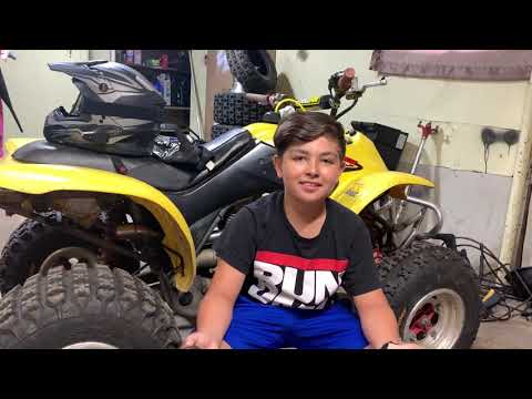 Big Gun exhaust install on a Honda 250ex