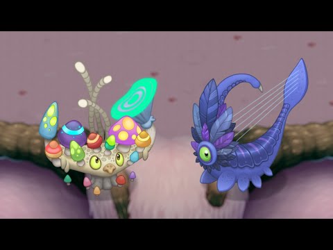 Mushaboom + Larvaluss (Magical Sanctum) | Random Monster Duet of the Day #149 (My Singing Monsters)