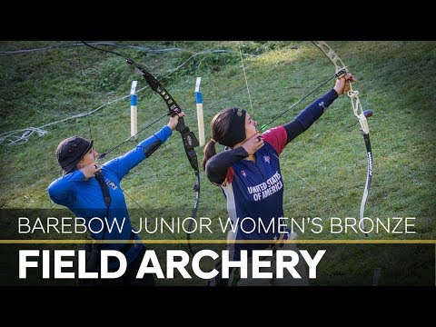 Sara Liljeström v Abigail Weir – barebow junior women bronze | Cortina 2018 World Field