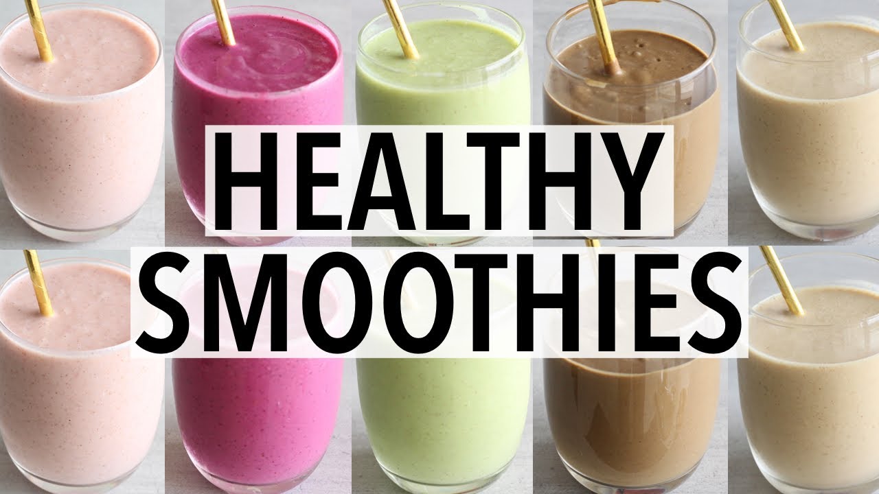 7 Easy Healthy Breakfast Smoothies | Recipes & Ideas!