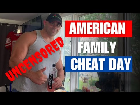 UNCENSORED FAMILY CHEAT DAY🇺🇸#family #funny #fun #life #workout #food #gym #love #subscribe #like