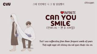 [Vietsub + Engsub + Hangul] INFINITE (인피니트) - Can you Smile (캔 유 스마일)