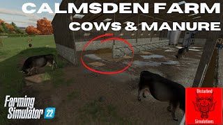 FS22 - Calmsden Farm - Cows and manure