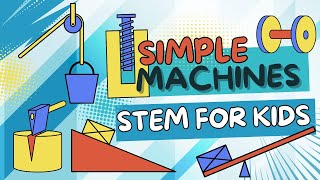 Simple Machines STEM Song for Kids | Wedge, Lever, Wheel & Axle, Inclined Plane, Pulley and Screws