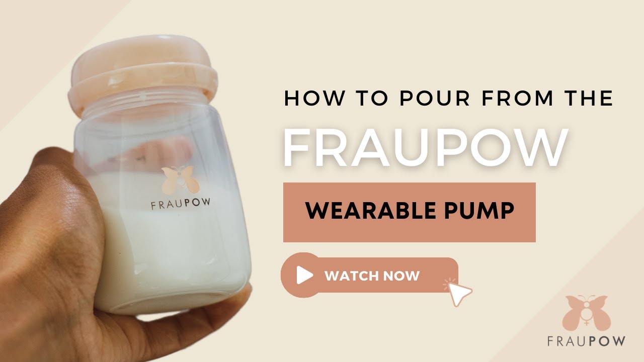 FrauPow Pompe à lait individuellement Électrique