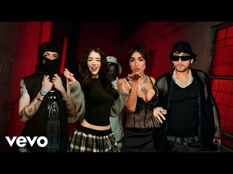 Peso Pluma, Maria Becerra, Fuerza Regida & Katteyes - Tus Ojos (Music Video) Prod. By Juotropx