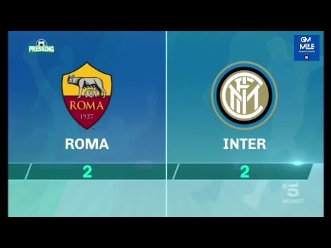 2018-19 (14^ - 02-12-2018) Roma-INTER 2-2 Servizio Pressing Canale5