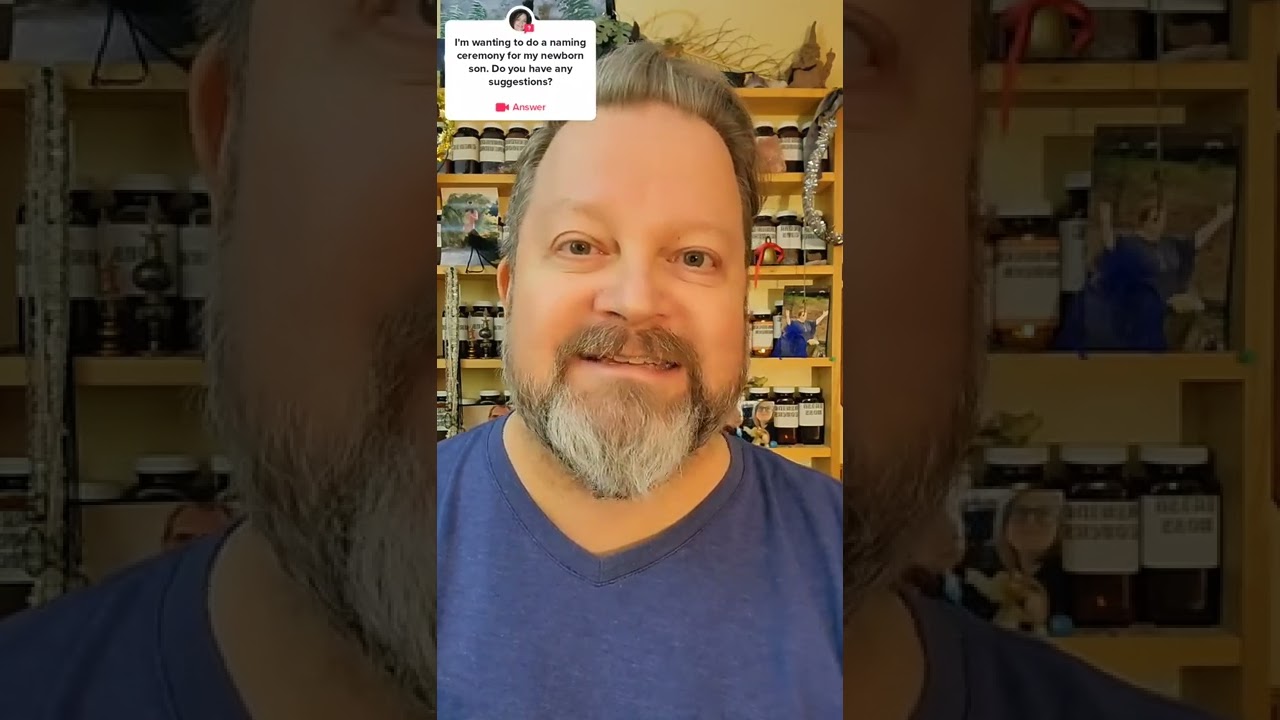 Baby Naming Ceremony | Alexian | #shorts #witch #wicca