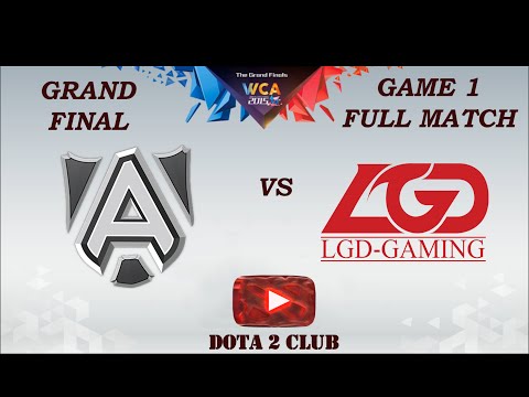 Alliance vs LGD | World Cyber Arena (WCA) 2015 Grand Final | Game 1 Full Match