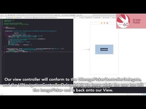 Swift60 - How to use UIImagePicker in Swift 3 in under 60 seconds.