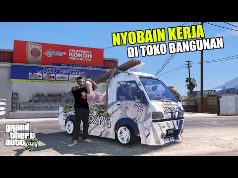 Rojali Nyobain Kerja Di Toko Banguna - GTA 5 Indonesia