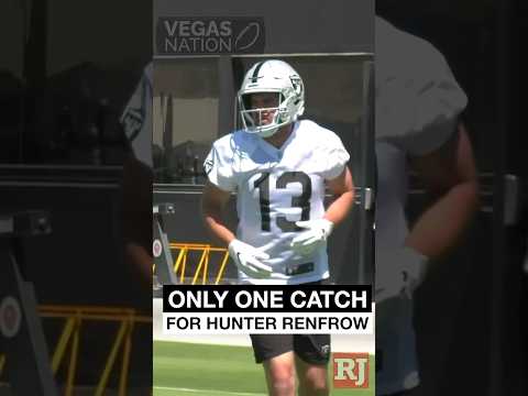 Coach Josh McDaniels said he isn't concerned about WR Hunter Renfrow's lack of targets so far.