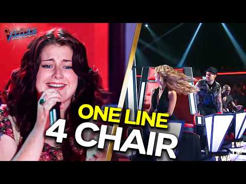 She Sang ONE NOTE And Forced An Instant 4-Chair Turn! 😱⚡️