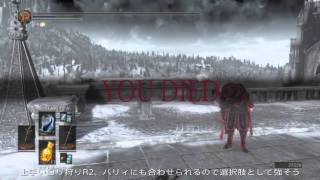 【DARK SOULS3】運特化キャラの対人