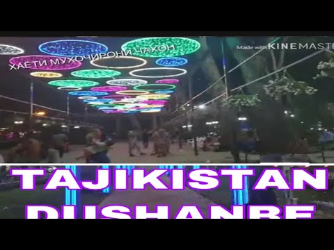 Таджикистан ДУШАНБЕ очень красивий город Душанбе