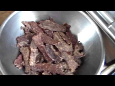 Making Jerky from Corned beef Part 2