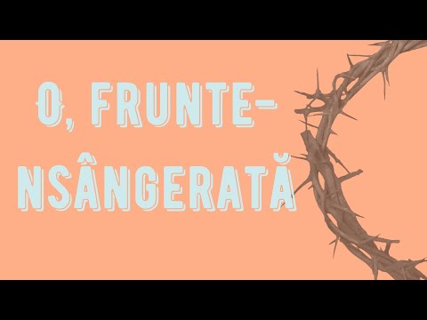 O frunte-nsângerată (Negativ + Cuvinte)