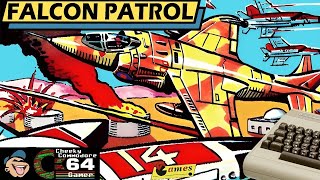 FALCON PATROL – Commodore 64 (1983) | Virgin Games' Classic Side-Scrolling Shooter