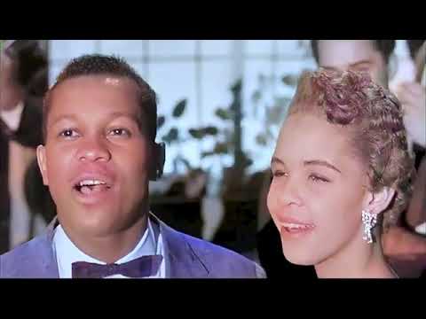 THE PLATTERS   Great Pretender    4K Colorized 2021 1956 AI restore