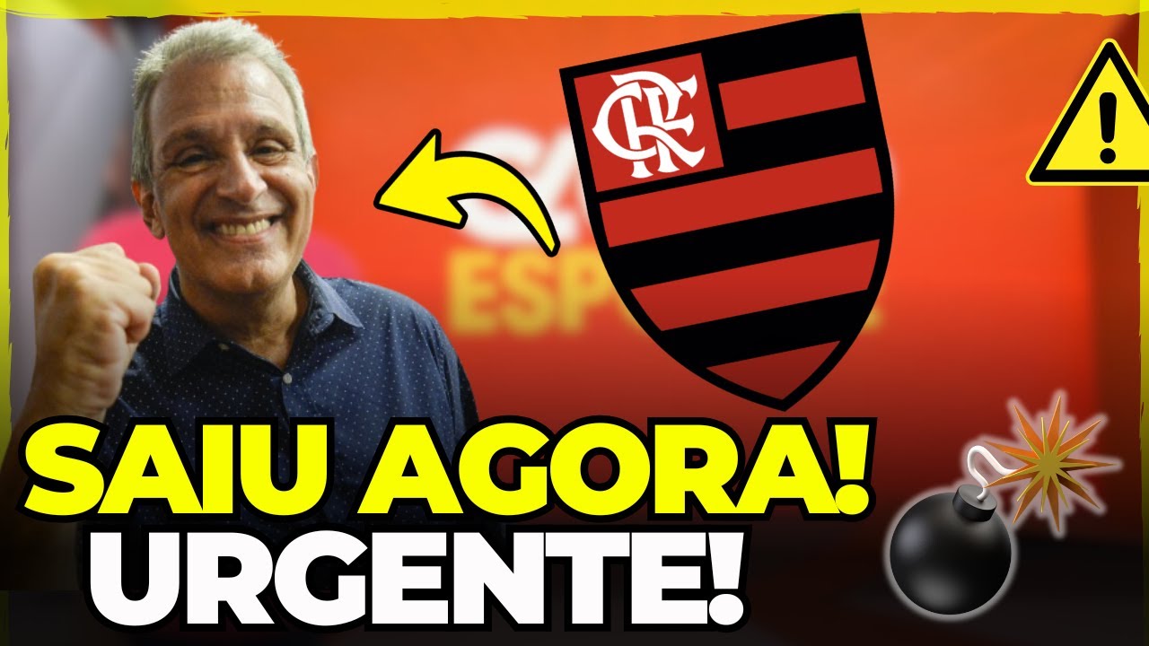 BOMBA NESTA TARDE! QUASE NÃO ACREDITEI! A NOTÍCIA FOI CONFIRMADA HOJE SURPREENDEU! NOTICIA FLAMENGO