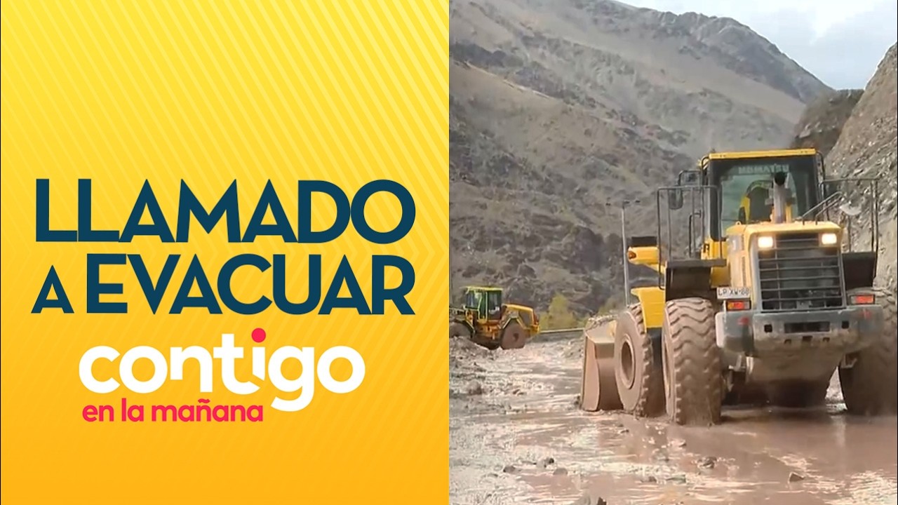 POR LLUVIAS: La alerta SAE que llamó a evacuar localidades de Alto del Carmen - Contigo en la Mañana
