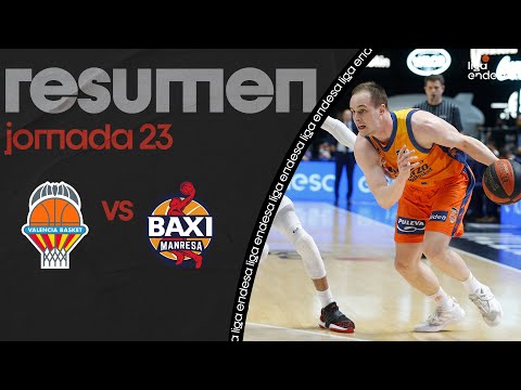Valencia Basket - BAXI Manresa (90-85) RESUMEN | Liga Endesa 2021-22