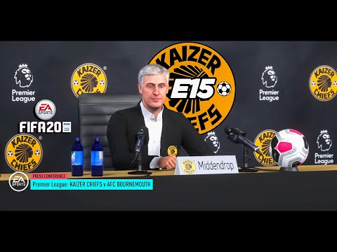 MIDDENDORP FEELING THE PRESSURE |KAIZER CHIEFS TAKES THE PREMIER LEAGUE|FIFA 20 CAREER MODE EP15|