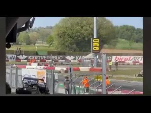 Del Motorsport, WSK Lonato Crash de Tom Leuillet