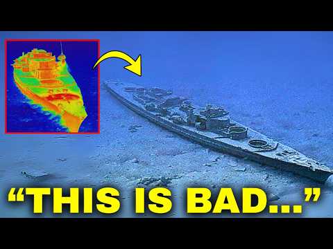Underwater Drone Flown Towards Bismarck Wreck What They See Terrifies The World