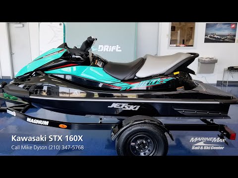 ALL NEW Mean Green Jet Ski STX 160X by Kawasaki