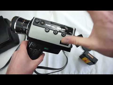 Porst Reflex ZRS 460 Super 8 camera film testing + loading film | For sale + free WW shipping