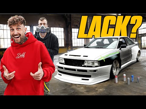 Mein Monster Breitbau Audi Coupé nimmt Form an 