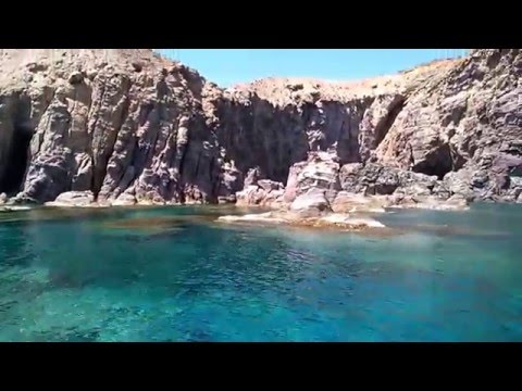 Beautiful view from Christiana Island Greece