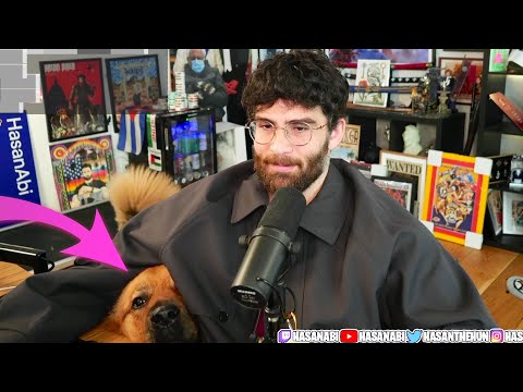 Kaya Is Hasan's Emotional Support Dog | HasanAbi Reacts