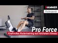 HAMMER Rudergerät Pro Force II
