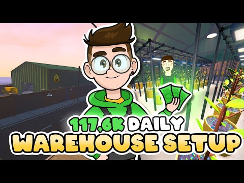 $117K/Day Coca Setup at the Docks Warehouse! | Schedule 1