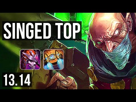 SINGED vs JAYCE (TOP) | 1.6M mastery, 300+ games, 5/2/5 | EUW Grandmaster | 13.14