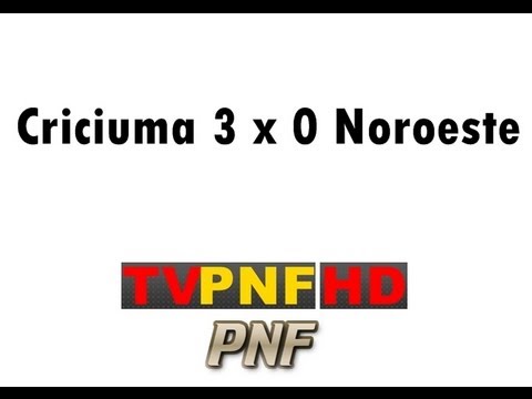 Criciuma 3 x 0 Noroeste - Copa do Brasil 2013 - HD